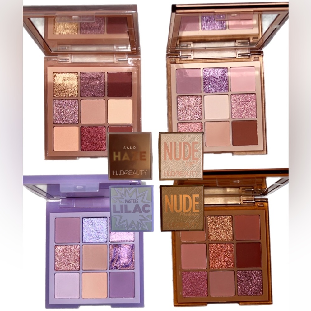 ✨ BUNDLE - 4 Huda Beauty Pallets ✨